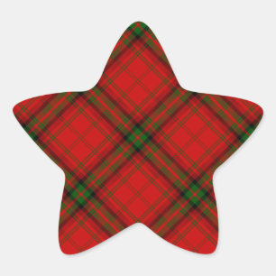 Adesivo Estrela Xadrez verde-tartan MacDougall