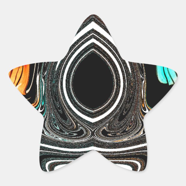 Adesivo Estrela Zebra HAkuna Matata akuna MatataS dá a última bea (Frente)