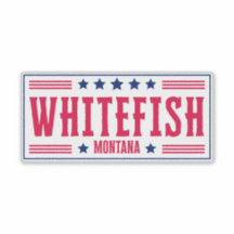 Estrelas e Stripes WHITEFISH MONTANA