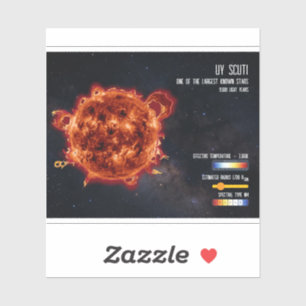 Adesivo Estrelas Espaciais Astronomia Maior Estrela Inform