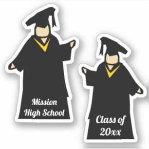 Adesivo Estudantes de graduação