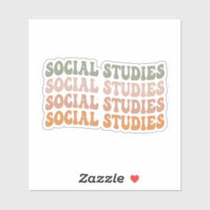 Adesivo Estudos Sociais