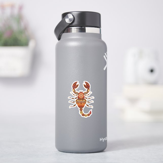 Adesivo Ethnic Floral Scorpion (HidroFlask)
