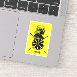 Adesivo Etiópia Adwa Menelik Sticker