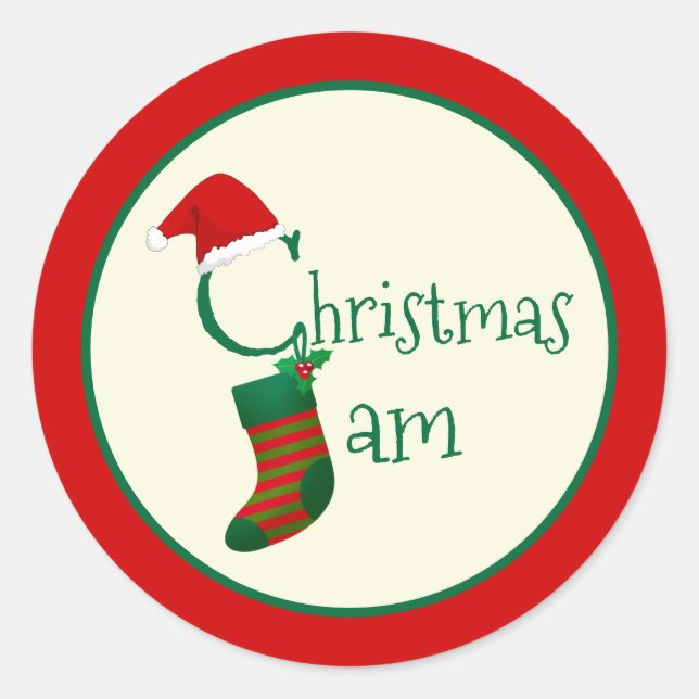 Adesivo Etiqueta Natal Divertido Festivo Caprichos (Frente)