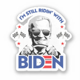 Adesivo Eu ainda estou caminhando com Biden