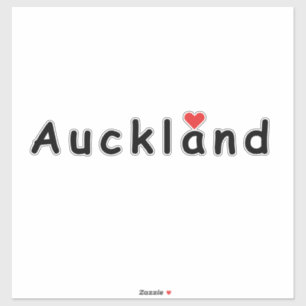 Adesivo eu amo Auckland