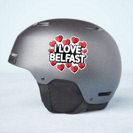 Adesivo Eu Amo Belfast