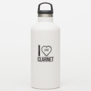 ADESIVO EU AMO CLARINET