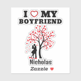 Adesivo Eu amo meu Namorado