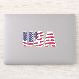 Adesivo Eu amo os EUA