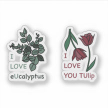 EU AMO Ucalyptus E EU TE AMO TUlip