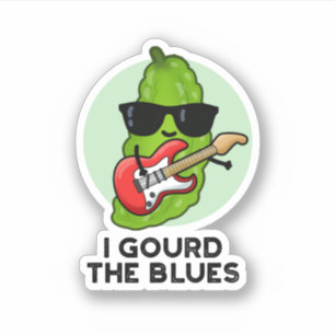 Adesivo Eu Chorei O Blues Engraçado Veggie Pun