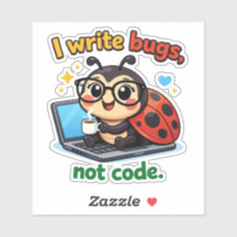 Eu escrevo bugs, não código