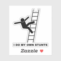 Eu faço minhas próprias acrobacias
