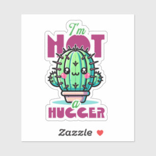 Adesivo Eu não sou um canalha de cactus mais bonito