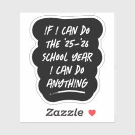 Adesivo Eu posso fazer qualquer coisa inspiradora 2025 pre