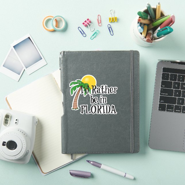 Adesivo Eu preferencialmente na Flórida (Capa para iPad)