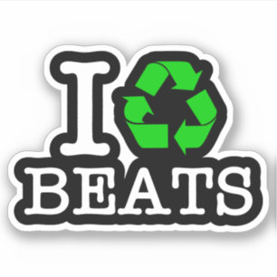 Adesivo Eu Reciclar Beats