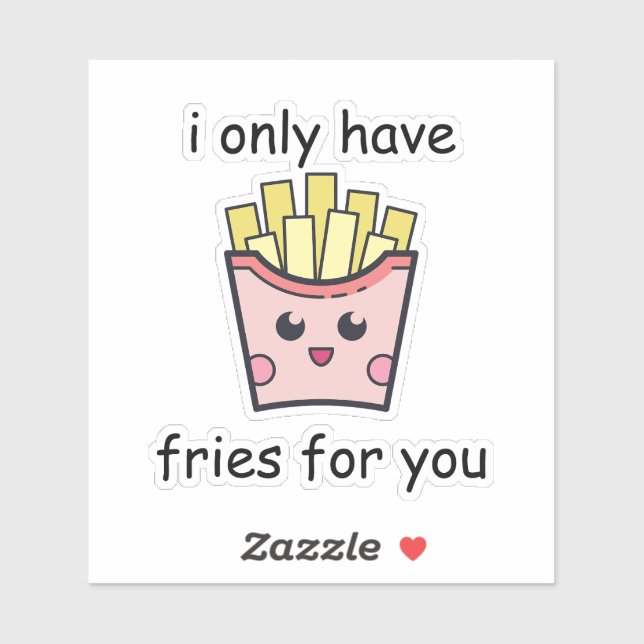 Adesivo Eu Só Tenho Olhos Para Você (Folha)