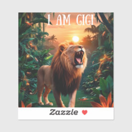 Adesivo Eu sou gigante excelente avó mulher forte amiga