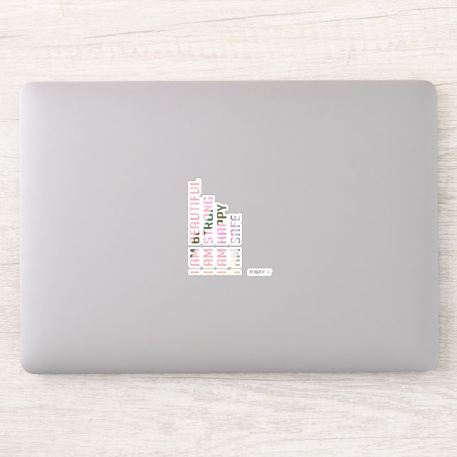 ADESIVO EU SOU LINDO (Computador)