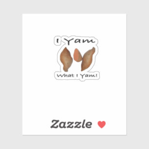 Adesivo Eu Sou O Que Eu Sou, Eu Sou O Que Eu Sou, Cômico, 