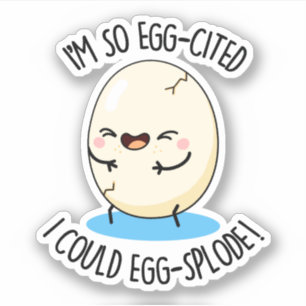 Adesivo Eu sou tão citado que eu poderia esfregar ovos eng