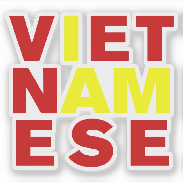 ADESIVO EU SOU VIETNAMESE (Frente)