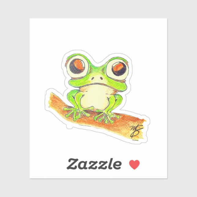 Adesivo Eu Te Vejo! (Folha)