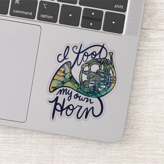 Adesivo Eu toquei na minha própria classe de Banda do Corn (Detalhe)