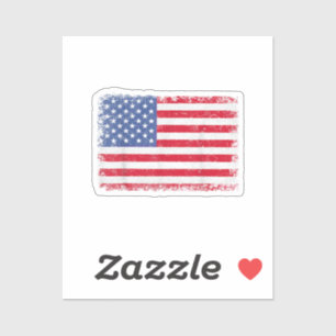Adesivo EUA Bandeira Patriótica Americana Para Homens Meni
