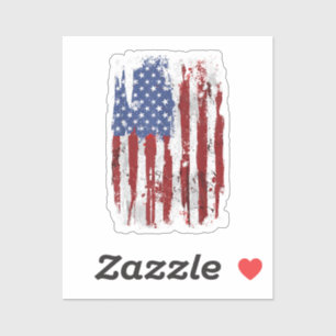 Adesivo EUA Flag American Flag United States of America 4t