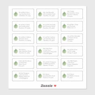 Adesivo Eucalyptus 18 Nome Individual Endereça a Empresa