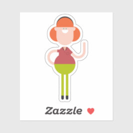 Adesivo Eva - Global Up Roadmap Sticker