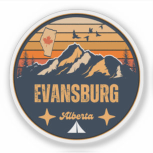 Adesivo Evansburg, Alberta