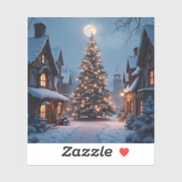 Adesivo Evergreen Glow - Square Vinyl Sticker