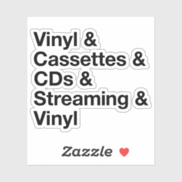 Adesivo Evolution of Music Sticker