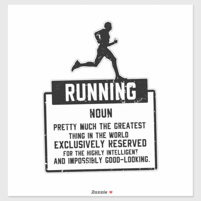 Adesivo Executando Definição (Folha)