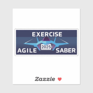 Adesivo Exercício Agile Saber 3 Sticker