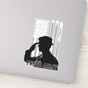 Adesivo Exército orgulhoso