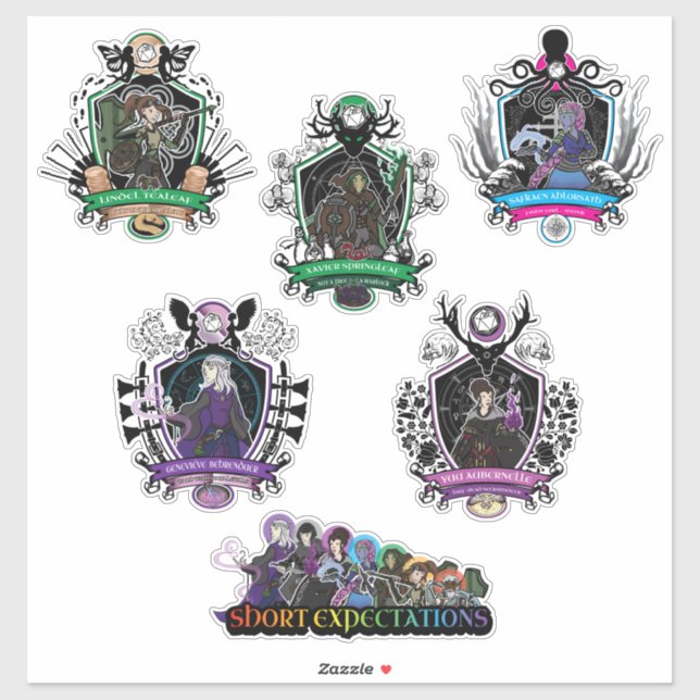 Adesivo Expectativas curtas (Folha)