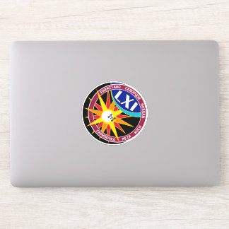 Adesivo Expedição de Estação Espacial Internacional ISS-61