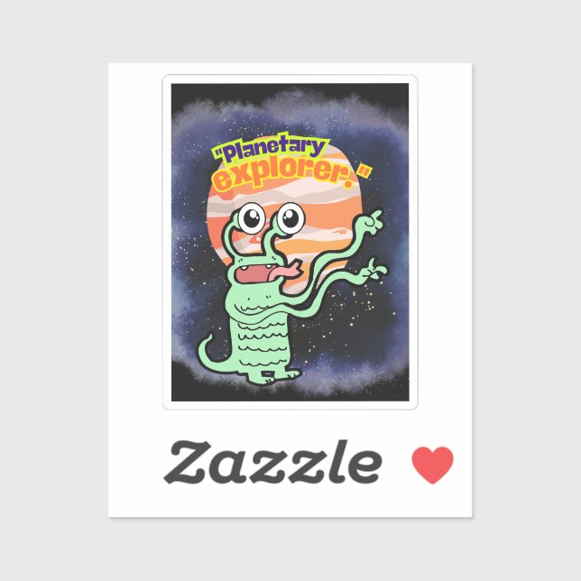 ADESIVO EXPLORADOR PLANETÁRIO (Folha)