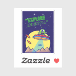 Adesivo Explorar o infinito