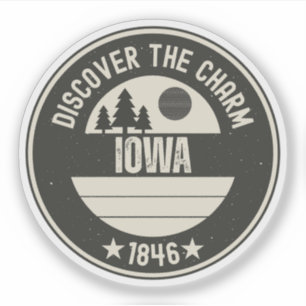 Adesivo Explore Iowa - Designs para Cada Amante