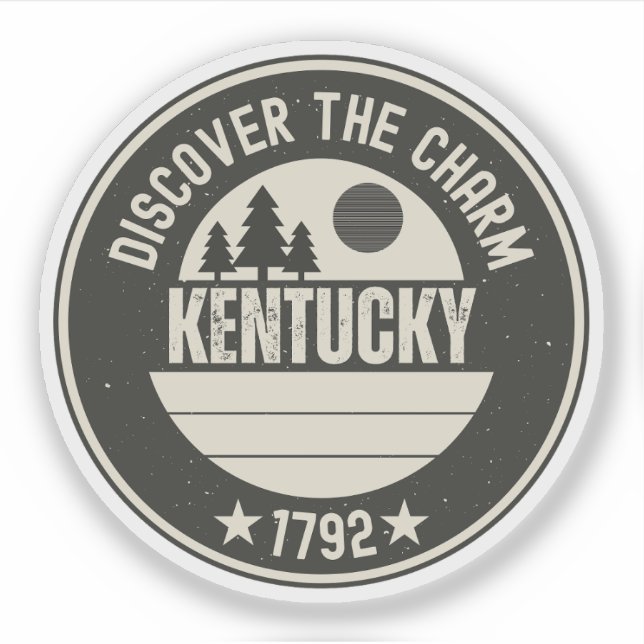 Adesivo Explore Kentucky - Designs para Cada Amante (Frente)