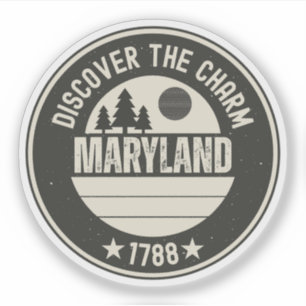Adesivo Explore Maryland - Designs para Cada Amante