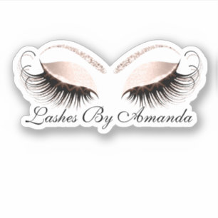 Adesivo Extensão das Lashes do Artista de Makeup Dourado r