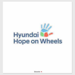 Adesivo Extra Grande Hyundai Hope on Wheels
